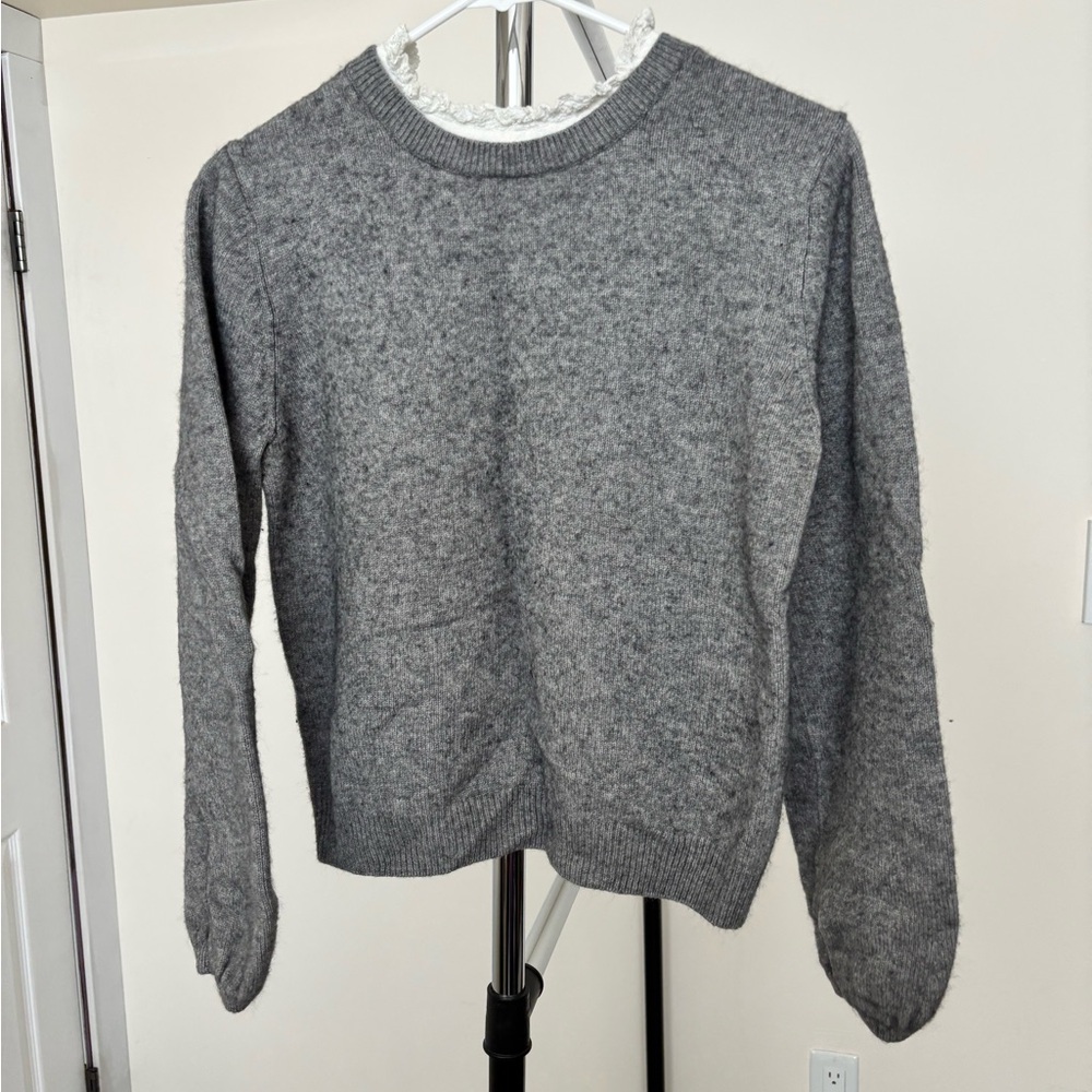 Joie Gray Crewneck Sweater - Soft Knit